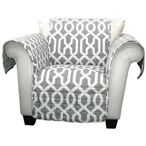 Caledonia Box Cushion Armchair Slipcover