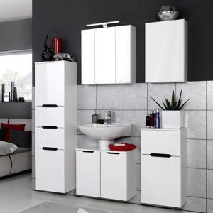 5-tlg. Badezimmer-Set Modena von Held Möbel