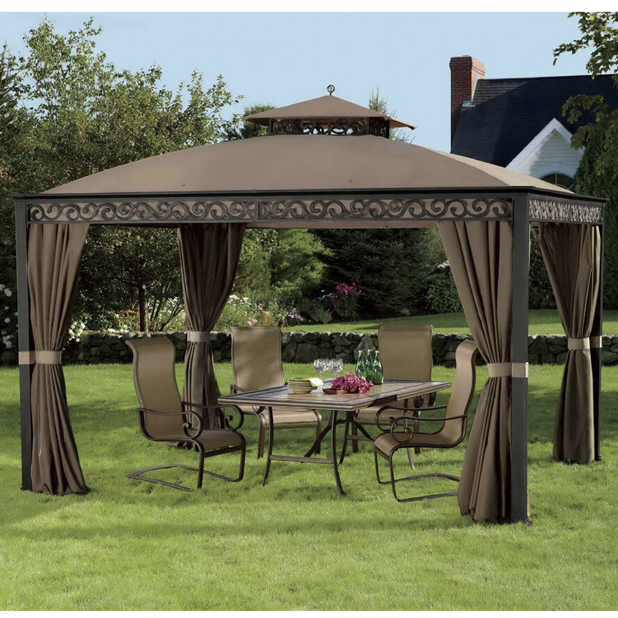 Sunjoy Replacement Canopy For 10 W X 12 D Fabric Gazebo Reviews