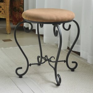 Bramhall Round Iron Vanity Stool