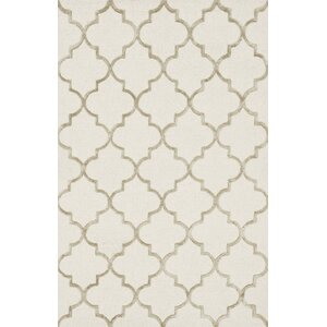 Panache Hand-Tufted Ivory/Beige Area Rug