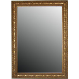 Waylon Ocean Waves Beaded Accents Wall Mirror