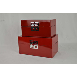 Painting 2 Piece Decorative Box Set