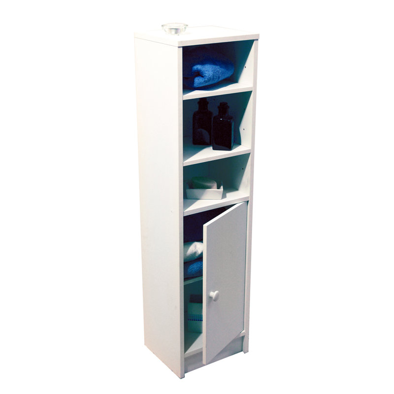 House Additions 28.5 x 109cm Free Standing Tall Bathroom Cabinet & Reviews | Wayfair.co.uk