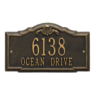 Address Plaques Signs You Ll Love Wayfair Quickview