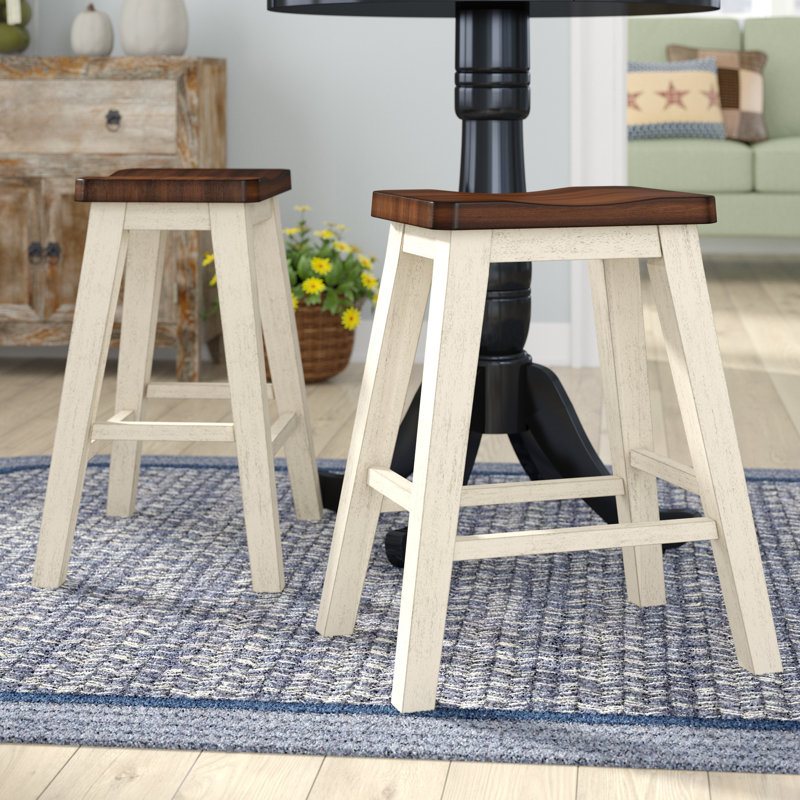 August Grove Eaglin Backless Bar Stool Reviews Wayfair Eaglin Backless Bar Stool