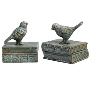Songbird Bookends (Set of 2)