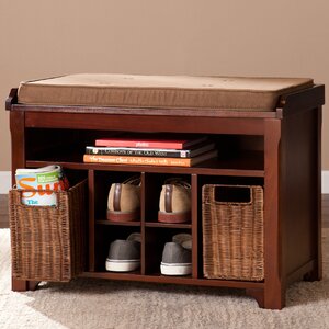 Griffin Brook Wood Storage Bench