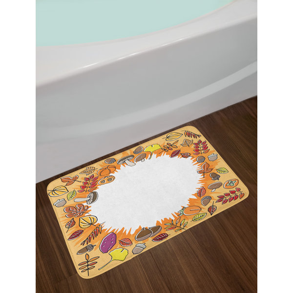 East Urban Home Harvest Circular Bath Rug Wayfair East Urban Home Harvest Circular Bath