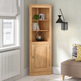 Corner Cabinet Wayfair Co Uk Monrovia Corner Display Cabinet