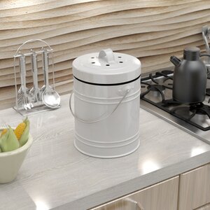 Oversized 1.3 Gallon Kitchen Composter