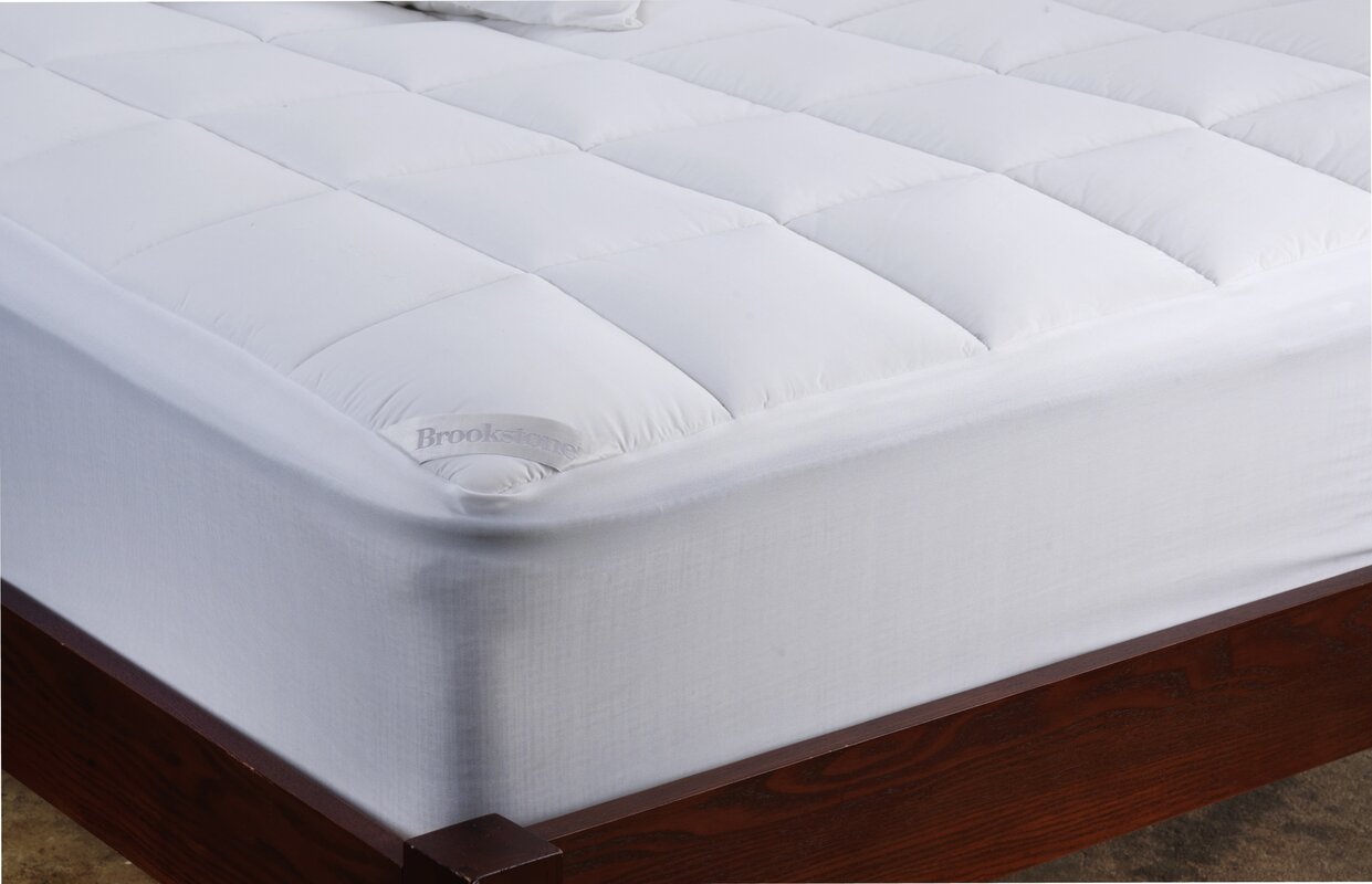 brookstone gel mattress topper