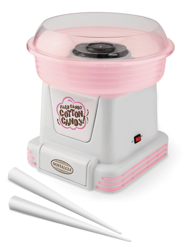 Nostalgia Electrics Hard Candy/Sugar Free Cotton Candy Maker & Reviews