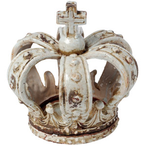 Ceramic Crown Candle Holder