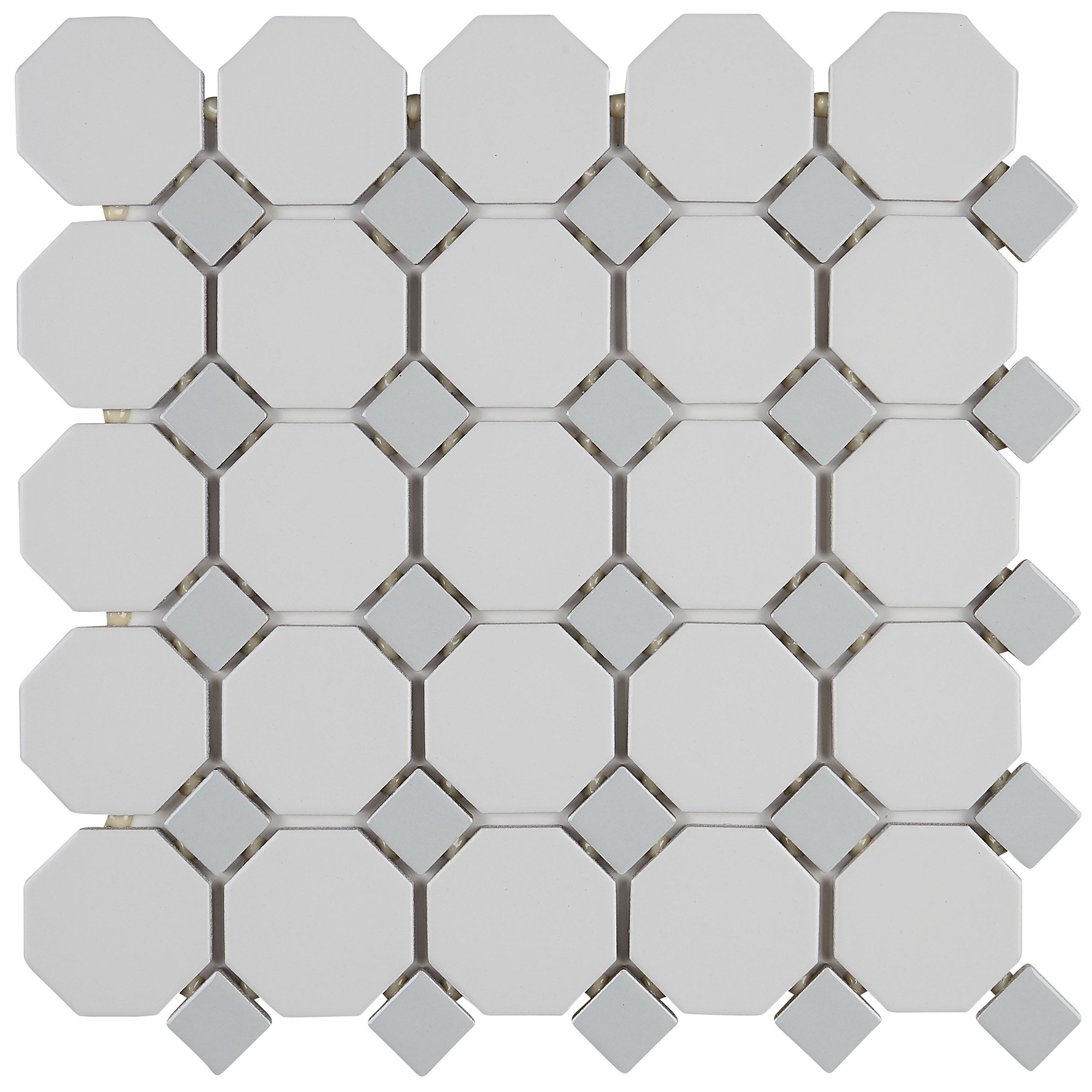Itona Tile Osmond 12 X Ceramic Mosaic In Matte White Sheet Itona Tile Osmond 12 X Ceramic Mosaic In Matte White Sheet Reviews Wayfair