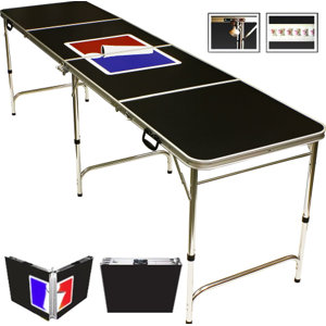 Sports Official Beer Pong Table in Standard Aluminum