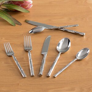 Bamboo 20 Piece Flatware Set