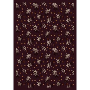 Burgundy Area Rug