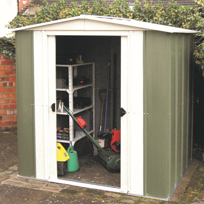 6 Ft W X 5 Ft D Apex Metal Shed