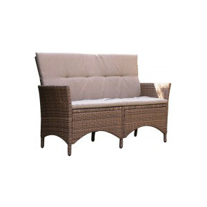 3-Sitzer Gartenbank Lanzarote aus Polyrattan von..