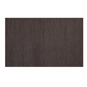 Allicia Hand-Woven Jute Charcoal Indoor Area Rug