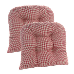 Gripper Universal Dining Chair Cushion (Set of 2)