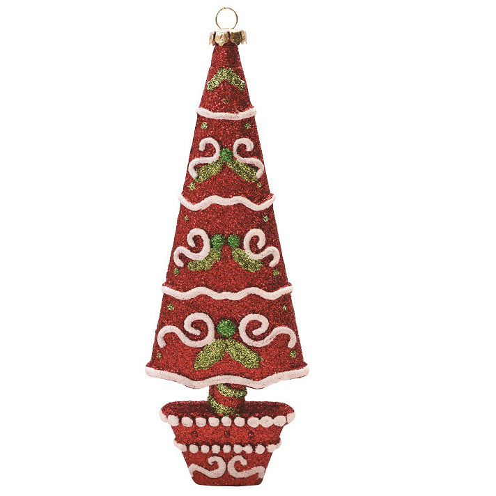 The Holiday Aisle Merry And Bright Glitter Shatterproof Hanging Christmas Tree Ornament The Holiday Aisle Merry And Bright Glitter Shatterproof Hanging Christmas Tree Ornament