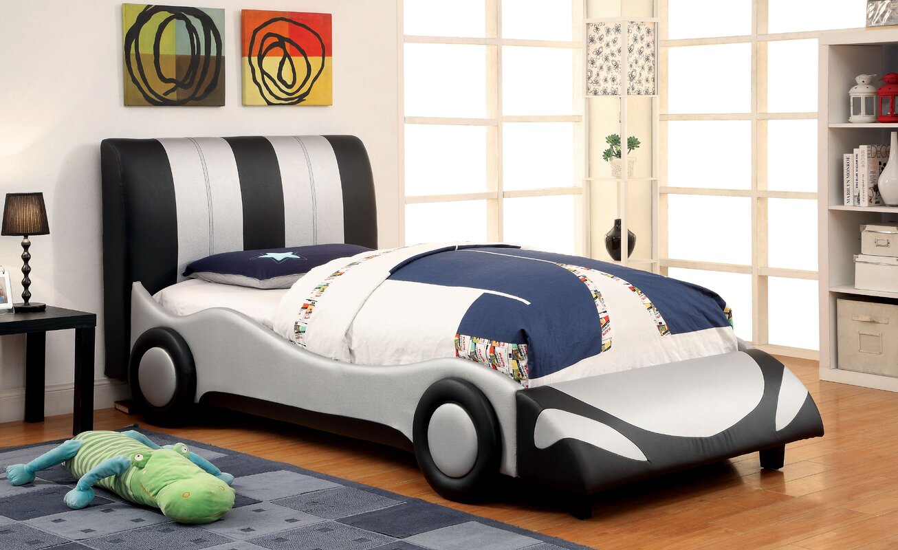 Hokku Designs Speedy Racer Car Bed & Reviews | Wayfair