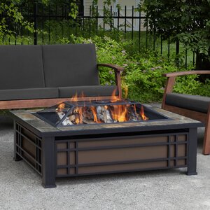 Buy Hamilton Steel Wood Burning Fire Pit table!