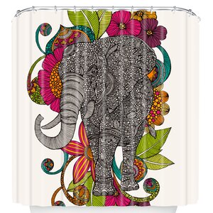 The Elephant Shower Curtain