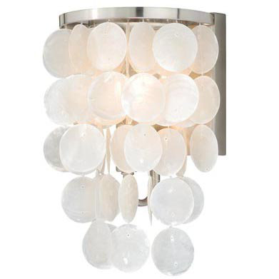 Beachcrest Home Kym Capiz Shell 1 Light Bath Sconce Reviews Wayfair