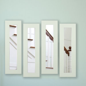 Grandberry Panel Mirror Set (Set of 4)