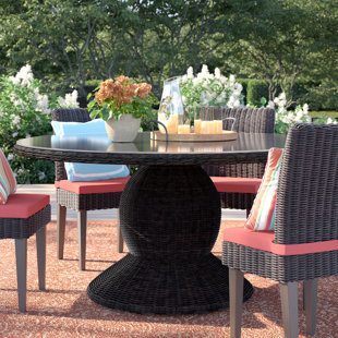 60 Inch Round Outdoor Table Wayfair Fairfield Gl Dining Table