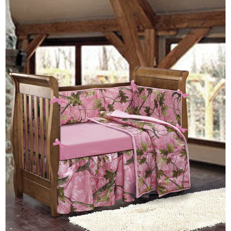 Zoomie Kids Salvatore 4 Piece Camouflage Crib Bedding Set Wayfair Salvatore 4 Piece Camouflage Crib Bedding Set