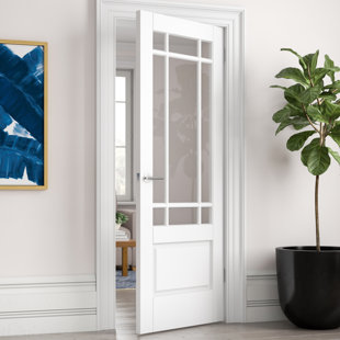 Internal French Doors White Glazed