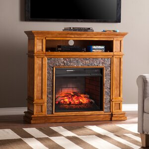 Cargile Simulated Media Center Infrared Electric Fireplace