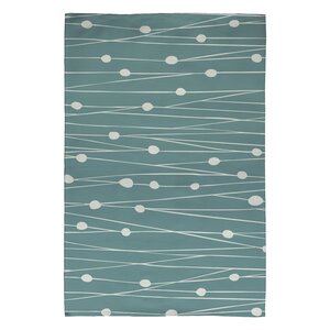 Heather Dutton Entangled Blue Area Rug