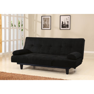 Black Microfiber Couch Wayfair Quickview