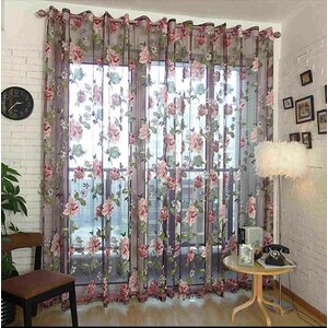 Sheer Single Curtain Panel