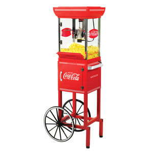 2.5 oz. Coca-Cola Series Old Fashioned Movie Time Popcorn Cart