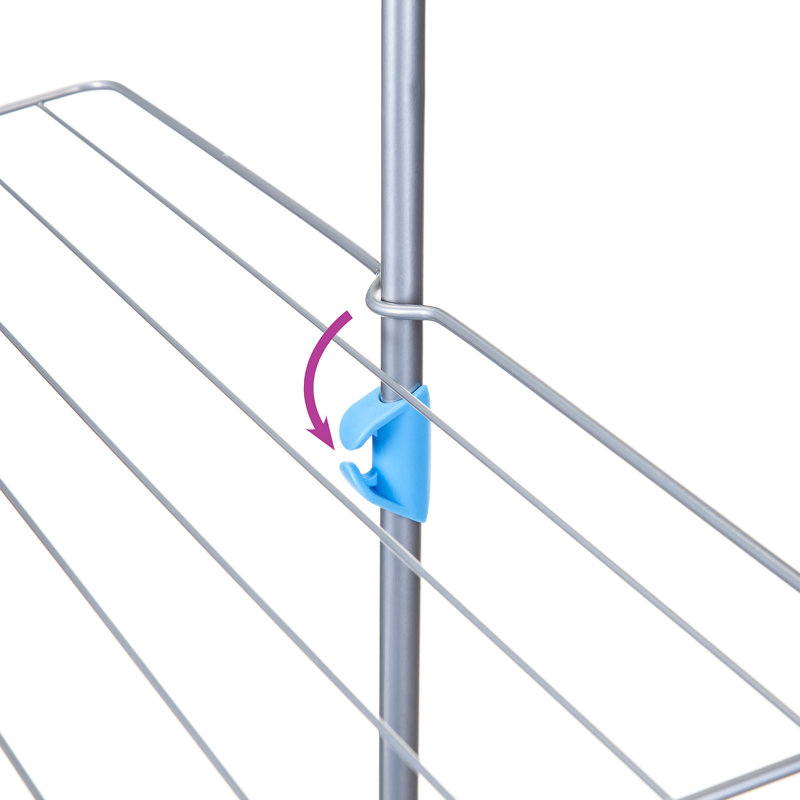 Minky Homecare Tower Indoor Drying Rack in White & Reviews Wayfair