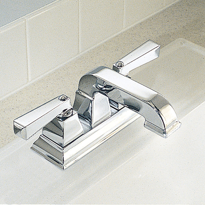 American Standard Town Square Centerset Bathroom Faucet With Drain Town Square Centerset Bathroom Faucet With Drain Embly