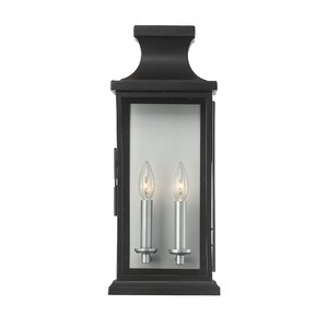 Brinton 2-Light Outdoor Flush mount