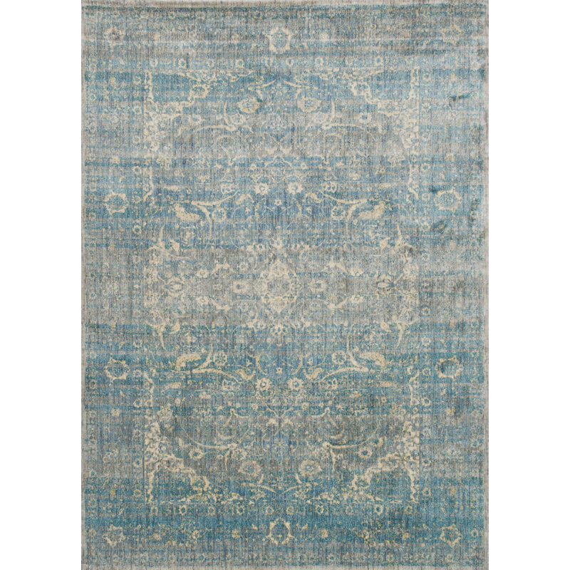 Birch Lane Jonas Teal Blue Mustard Beige Area Rug Reviews Jonas Teal Blue Mustard Beige Area Rug