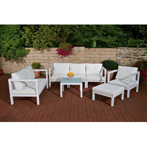 8-tlg. Loungesofa-Set 4 Balaton mit Kissen von H..