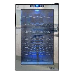 28 Bottle Single Zone Freestanding Wine Cooler