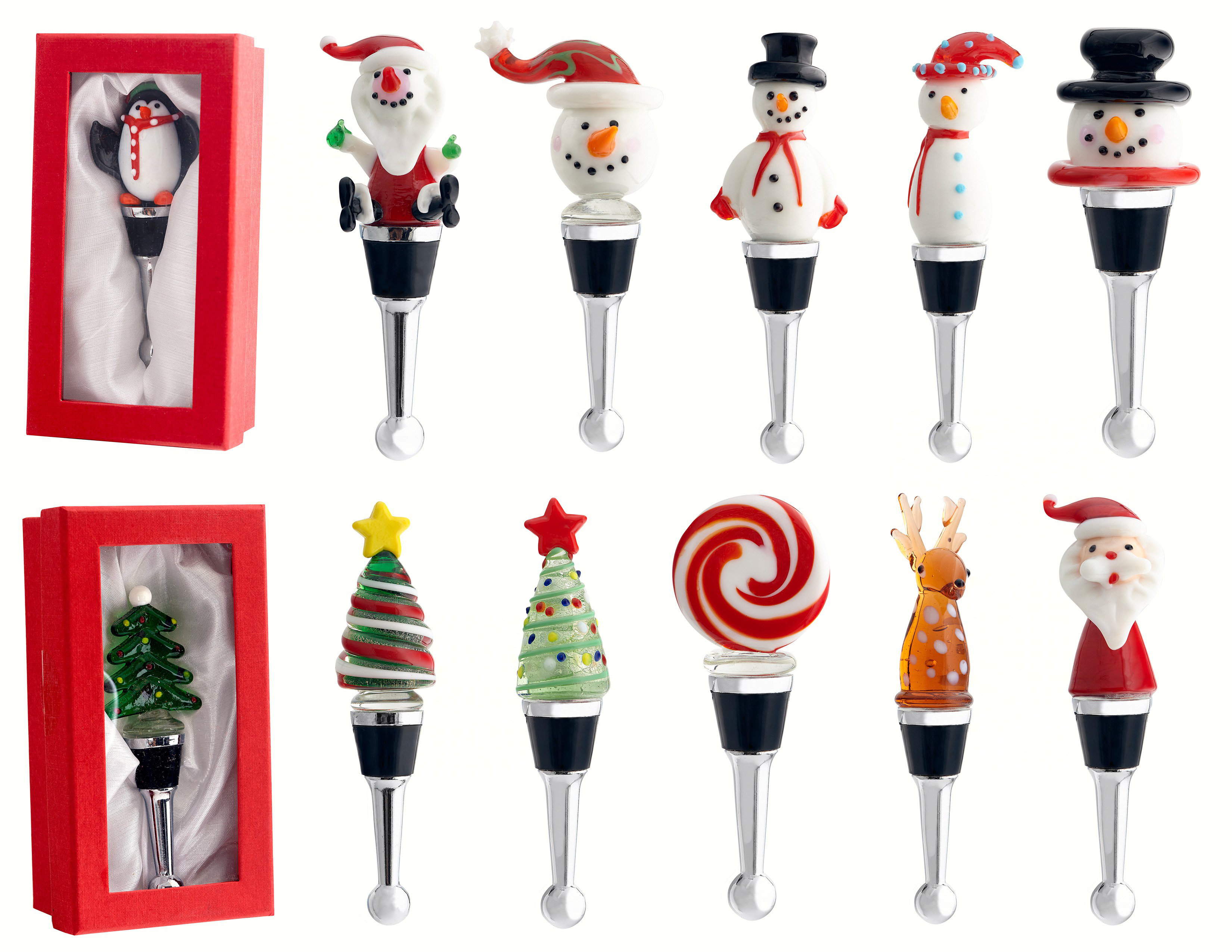 Holiday Bottle Stoppers For Sale at Melia Goldstein blog