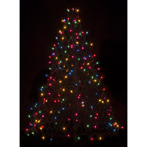 Crab Pot Christmas Treeu00ae with 200 Incandescent Mini Lights