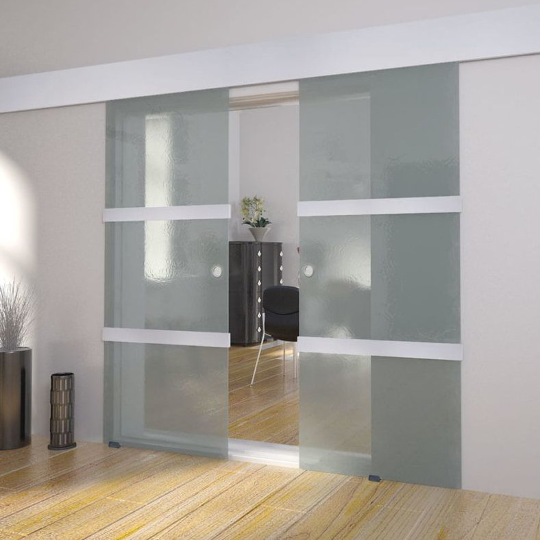Symple Stuff Glass Room Divider Interior Stable Door ...