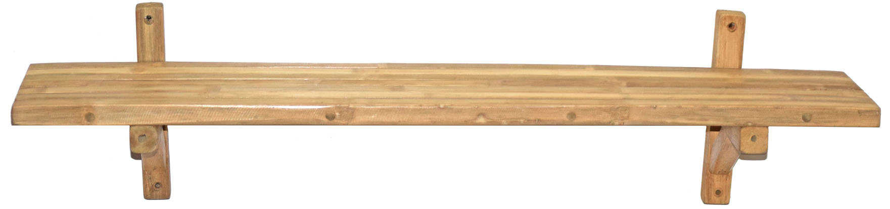 Bamboo54 Bamboo Single Wall Shelf Wayfair